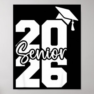 Senior 2026 class of 2026 high school college poster