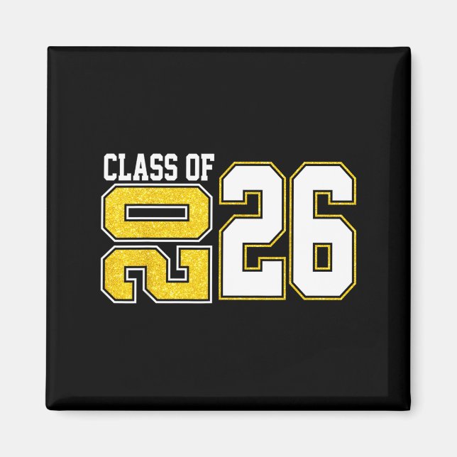 Senior 2026 class of 2026 last day of school magnet (Front)