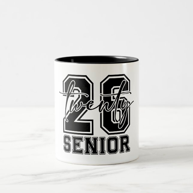 Senior 2026 Graduate Two-Tone Coffee Mug (Center)