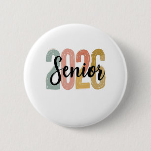 Senior 2026 Graduation 2026 Senior Graduate Gift  6 Cm Round Badge