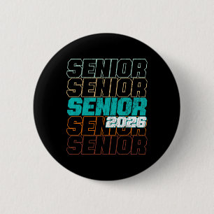 Senior 2026 Graduation Cl Of 2026  6 Cm Round Badge