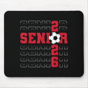 Senior 2026 Graduation Cl Of 2026 School Soccer Mouse Pad