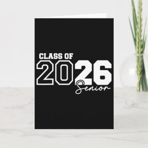 Senior 2026 Graduation Cl Of 2026 Senior Year 2026 Card