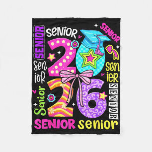 Senior 2026 graduation day finally done class of fleece blanket
