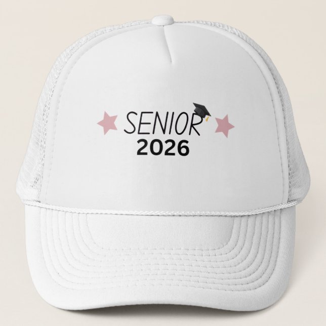 Senior 2026 Graduation Hat Class of 2026  (Front)