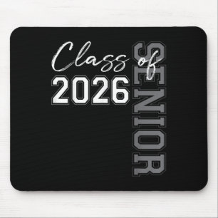 Senior 2026 Graduation My Last First Day Of Cl Of  Mouse Pad