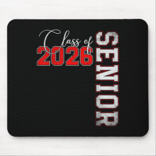 Senior 2026 Graduation My Last First Day Of Cl Of Mouse Pad