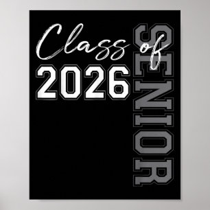Senior 2026 Graduation My Last First Day Of Cl Of Poster