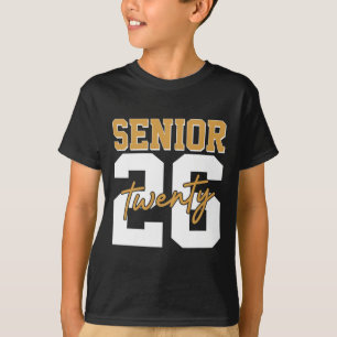 Senior 2026 Retro Cl Of 2026 Graduation 2026 Men W T-Shirt