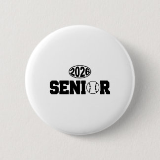 Senior 2026 Sell Athlete Graduate Graduation 6 Cm Round Badge
