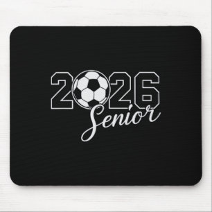 Senior 2026 Soccer Mom High School Graduation Outf Mouse Pad