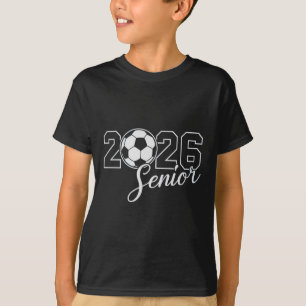 Senior 2026 Soccer Mum High School Graduation Outf T-Shirt