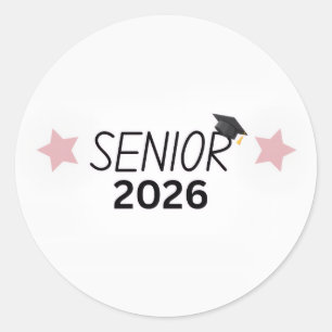 Senior 2026 Sticker Graduation For Class of 2026