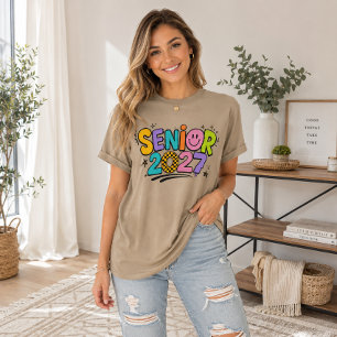 Senior 2027 Colourful Class T-Shirt