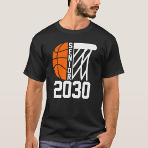 Senior 2030 Class of 2030 Graduation Basketball Pl T-Shirt