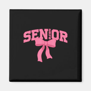 Senior 2040 Graduation Coquette Cl Of 2040 Back To Magnet