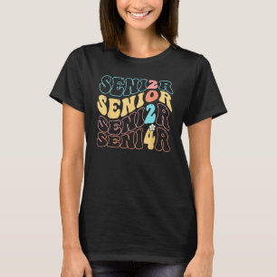 Senior 24 Graduation Class Of 2024 Cute Senior 202 T-Shirt