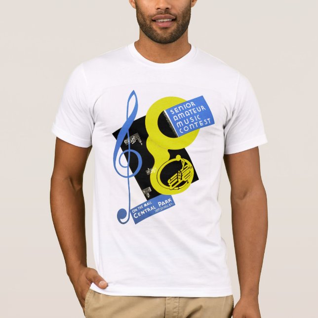Senior Amateur Music Contest T-Shirt (Front)