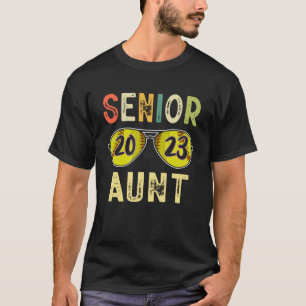Senior Aunt 2023 Cool Proud Aunt Softball Senior G T-Shirt