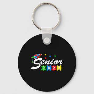Senior Autism Graduate 2022 For Autistic Teens Gra Key Ring