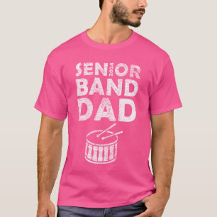 senior band dad 2024 retro T-Shirt