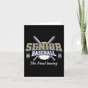 Senior Baseball 2025 The Final Inning Premium  Card