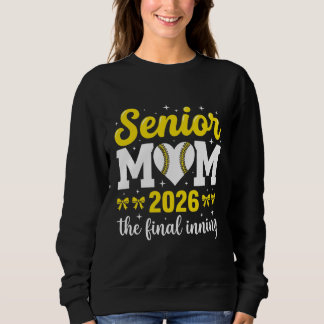 Senior Baseball Mum 2026 Sweatshirt