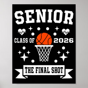 Senior basketball class of 2026 crew basketball poster