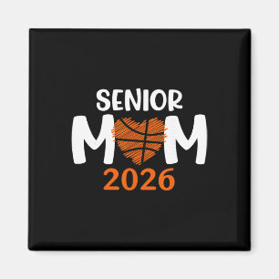 Senior Basketball Mum Cl Of 2026 Player Graduation Magnet