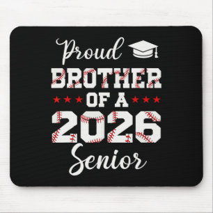 Senior Brother Cl Of 2026 Cute Sell Player Graduat Mouse Pad