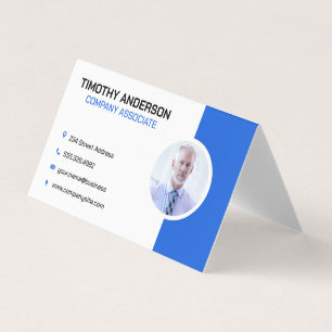 Senior Business Man   Company Business Card