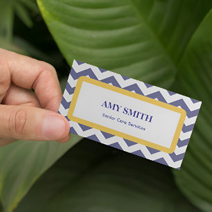 Senior Care Services Business Card
