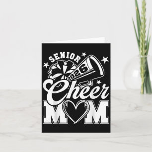 Senior Cheer Mum 2026 Proud Cheerleader Mum Cl Of Card