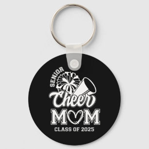Senior Cheerleader Mum Cheer Cl Of 2025 Graduation Key Ring