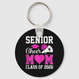Senior Cheerleader Mum Cheer Cl Of 2026 Graduation Key Ring