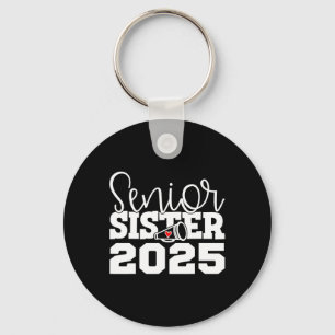 Senior Cheerleader Sister Cheer Cl Of 2025 Graduat Key Ring