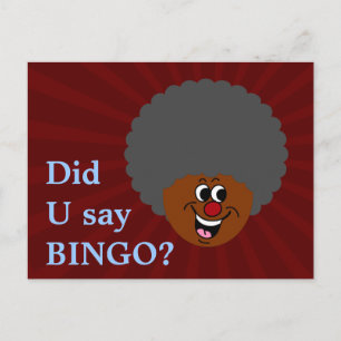 Senior Citizen Centre Bingo Night Prize Winner Postcard