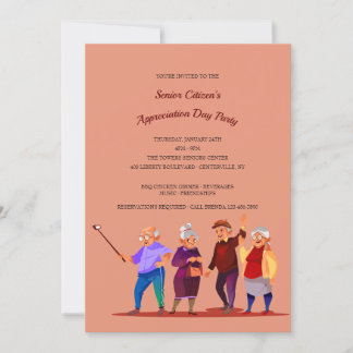 Senior Citizen Day Invitation