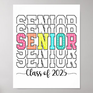 Senior Cl Of 2025 Graduation Senior 2025 Poster