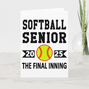 Senior Cl Of 2025 Softll Senior Night Graduation P Card