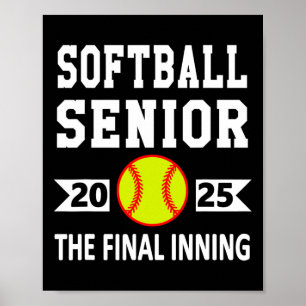 Senior Cl Of 2025 Softll Senior Night Graduation P Poster