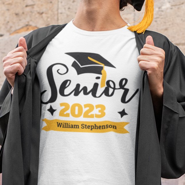 Senior class graduation year name T-Shirt (Creator Uploaded)