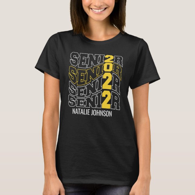 SENIOR CLASS OF 2022 GRADUATE T-Shirt (Front)