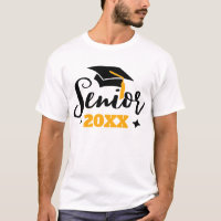 Senior class of 2022 graduation year black gold