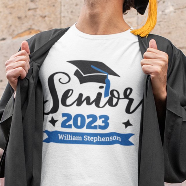 Senior class of 2022 graduation year name T-Shirt (Creator Uploaded)