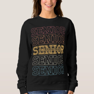 Senior Class of 2023 Graduation School Theme Cool Sweatshirt