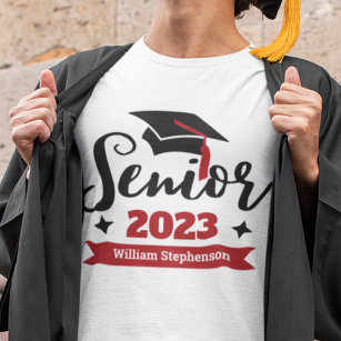 Senior class of 2023 graduation year naming T-Shirt