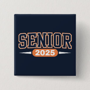 Senior Class of 2025 15 Cm Square Badge