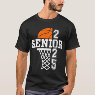 Senior Class Of 2025 Basketball Sports Seniors Boy T-Shirt