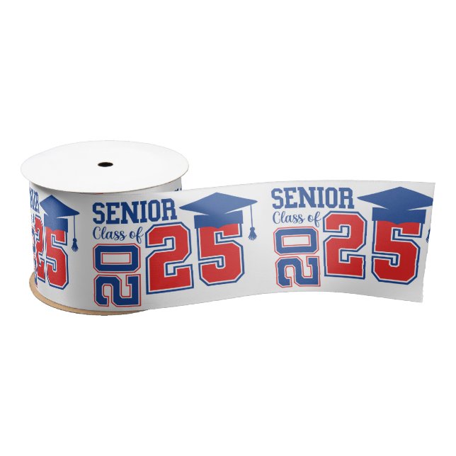 Senior Class of 2025 Satin Ribbon (Spool)